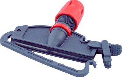 Держатель-клипса из пластика с фиксатором штанги под салфетки (тряпки) + штанга