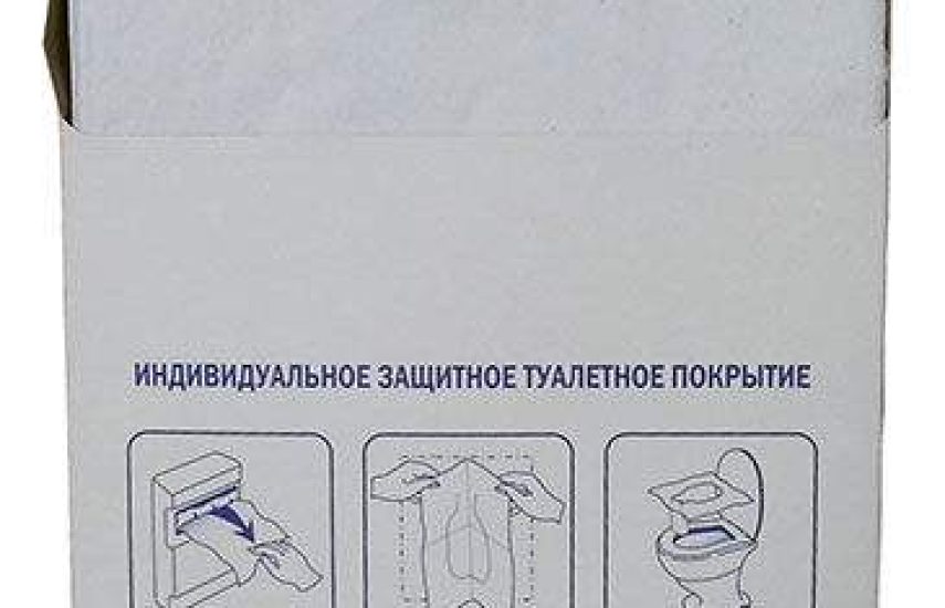 Санитарно-гигиенические покрытия на сиденье унитаза